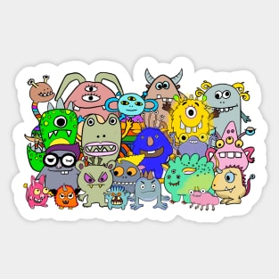 Monster Ranger Team Sticker